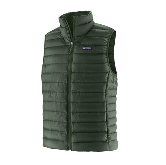 Patagonia Mens Down Sweater Vest, Treeline Green