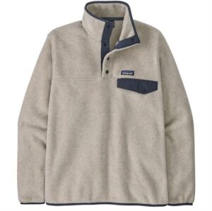 Patagonia Mens LW Synch Snap T P/O, Oatmeal Heather