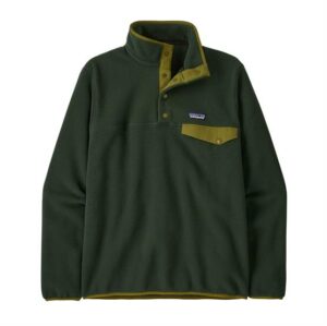 Patagonia Mens LW Synch Snap-T P/O, Old Growth Green