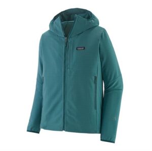 Patagonia Mens R1 TechFace Hoody, Wetland Blue