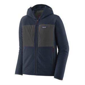 Patagonia Mens R2 TechFace Hoody, New Navy