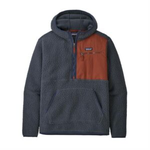 Patagonia Mens Retro Pile P/O, Smolder Blue