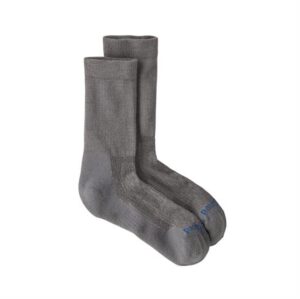 Patagonia Merino Wool Blend Crew Socks, Feather Grey