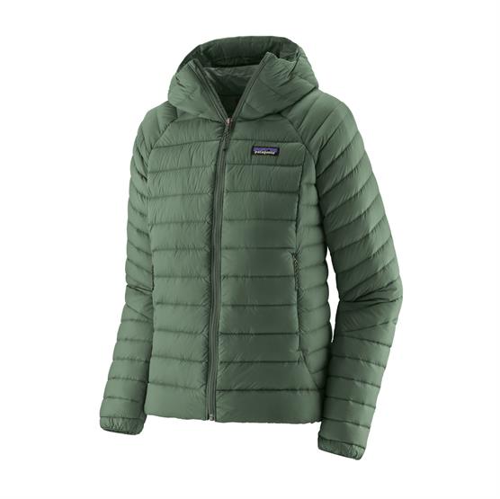 Patagonia Womens Down Sweater Hoody, Canopy Green