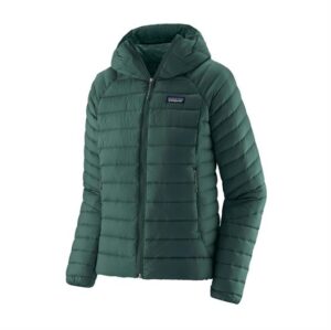 Patagonia Womens Down Sweater Hoody, Cascade Green