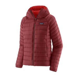 Patagonia Womens Down Sweater Hoody, Oxide Red