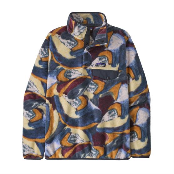 Patagonia Womens LW Synch Snap-T P/O, Smudge / Smolder Blue