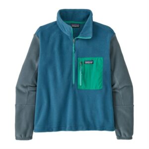 Patagonia Womens Microdini 1/2 Zip P/O, Wavy Blue