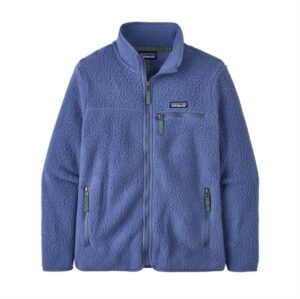 Patagonia Womens Retro Pile Jacket, Current Blue