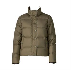 Patagonia Womens Silent Down Jacket, Basin Green