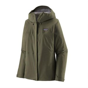 Patagonia Womens Torrentshell 3L Rain Jacket, Pine Needle Green