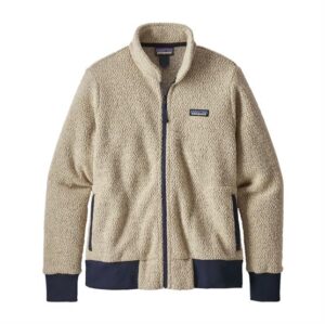 Patagonia Womens Woolyester Fleece Jacket, Oatmeal Heather