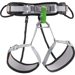 Petzl Aspir Harness Unisex O/S Sort Seler