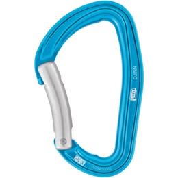 Petzl DJINN Carabiner Bent Gate Blå Karabiner