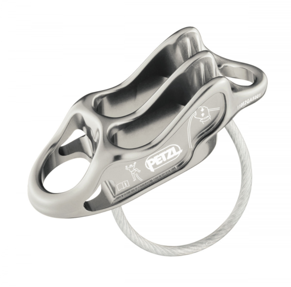 Petzl REVERSO® 4 Descender - Tactiacl - Grey