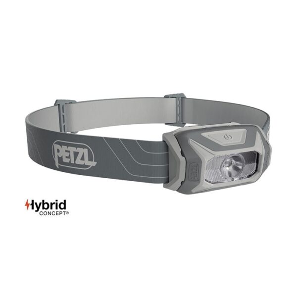 Petzl Tikkina pandelampe 300 lm, Grå - Pandelamper