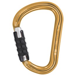 Petzl William Triact-Lock Gul Karabiner