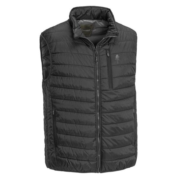 PineBrun Brenton Vest Herre, Sort/d. antracite-2XL - Veste