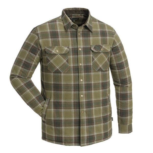 PineBrun Finnveden Check Padded overtræksskjorte-2XL - Skjorter