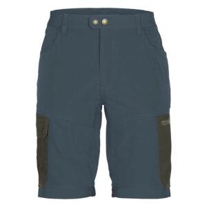 PineBrun Finnveden Trail Hybrid Shorts-dark storm/Grøn-48 - Shorts