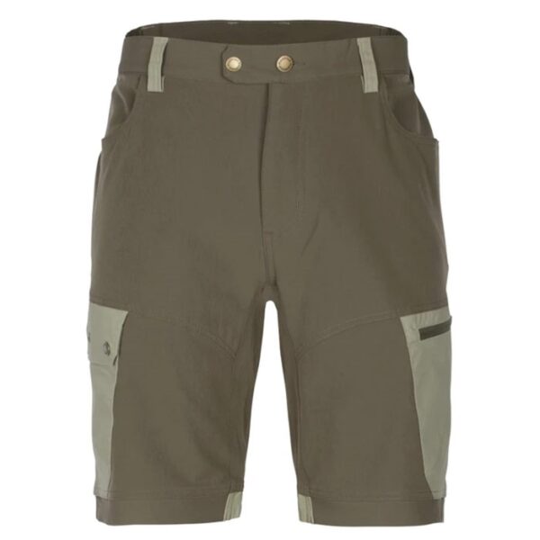 PineBrun Finnveden Trail Hybrid Shorts-earth Brun/l.Khaki-48 - Shorts