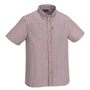 PineBrun Summer Shirt-21, Rød-M - Skjorter