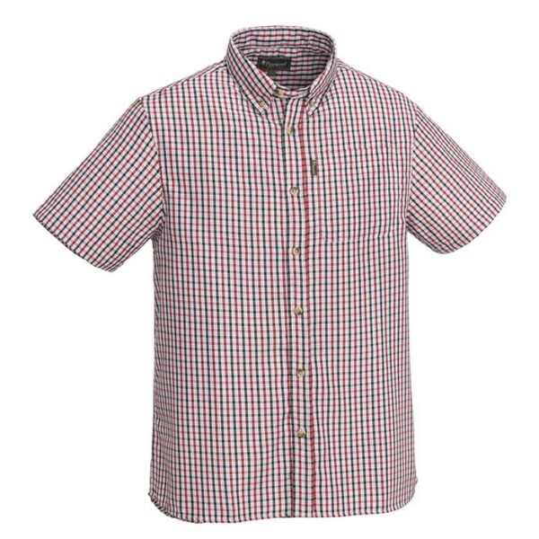 PineBrun Summer Shirt-21, Rød-M - Skjorter