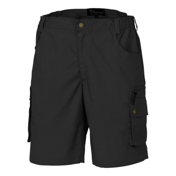 PineBrun Vildmark Shorts-Sort-58 - Shorts