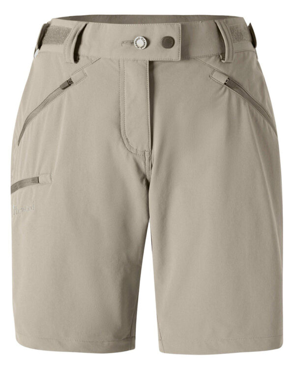 Pinewood Abisko Light Stretch Shorts W Mole brown 36