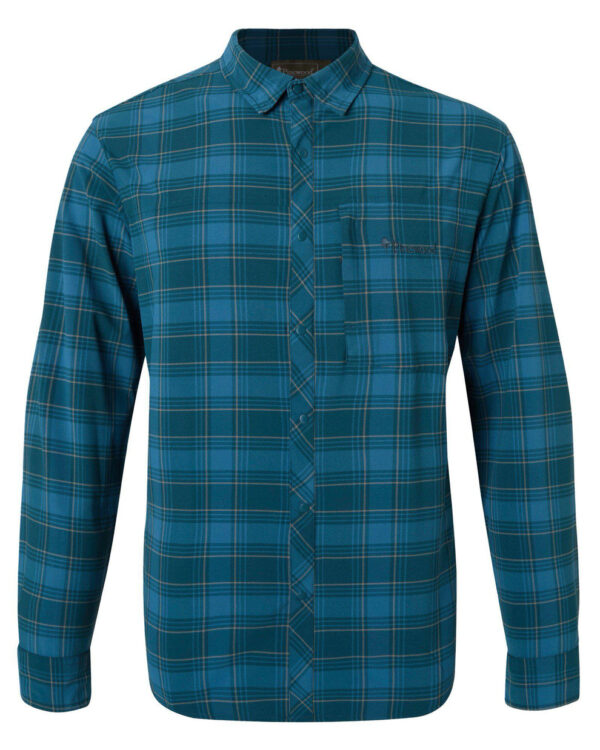 Pinewood Abisko Trekking Skjorte M Blue XL