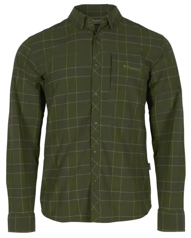 Pinewood Abisko Trekking Skjorte M Moss Green XL