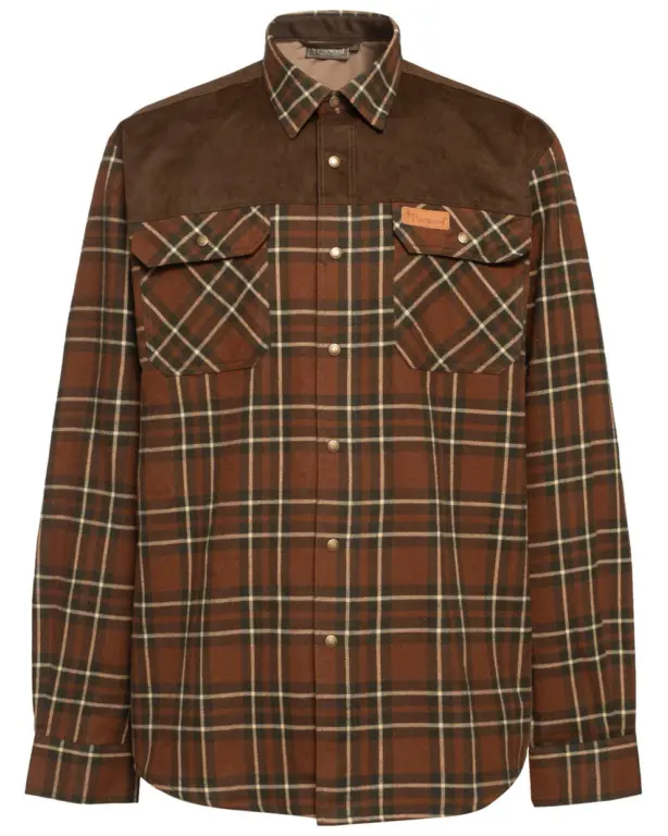 Pinewood Douglas Herre Skjorte Nougat/Beige M