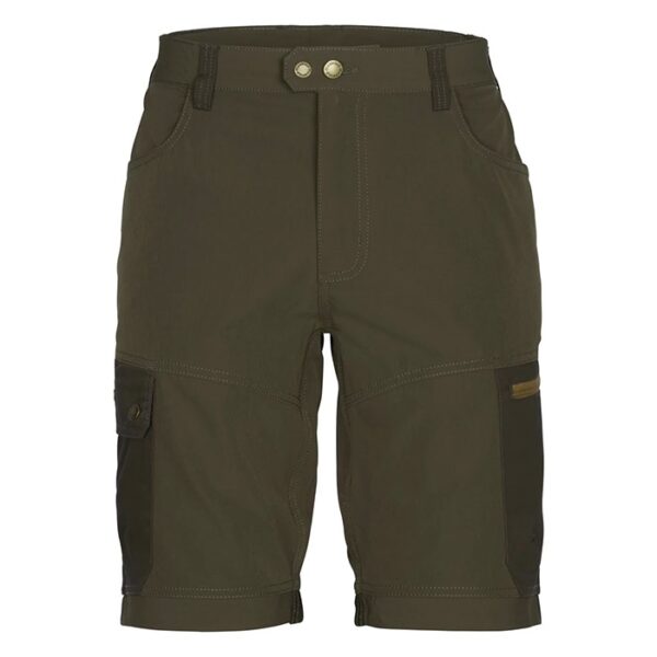 Pinewood Finnveden Trail Hybrid Shorts-earth brown/dark olive-48 - Shorts