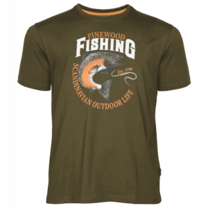 Pinewood Fish T-Shirt M Green M