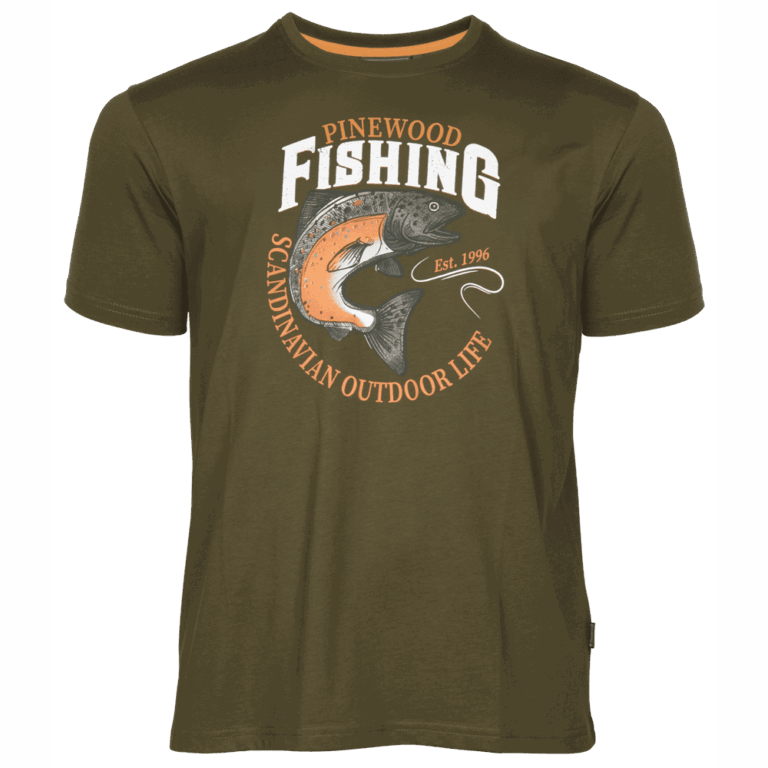 Pinewood Fish T-Shirt M Green M