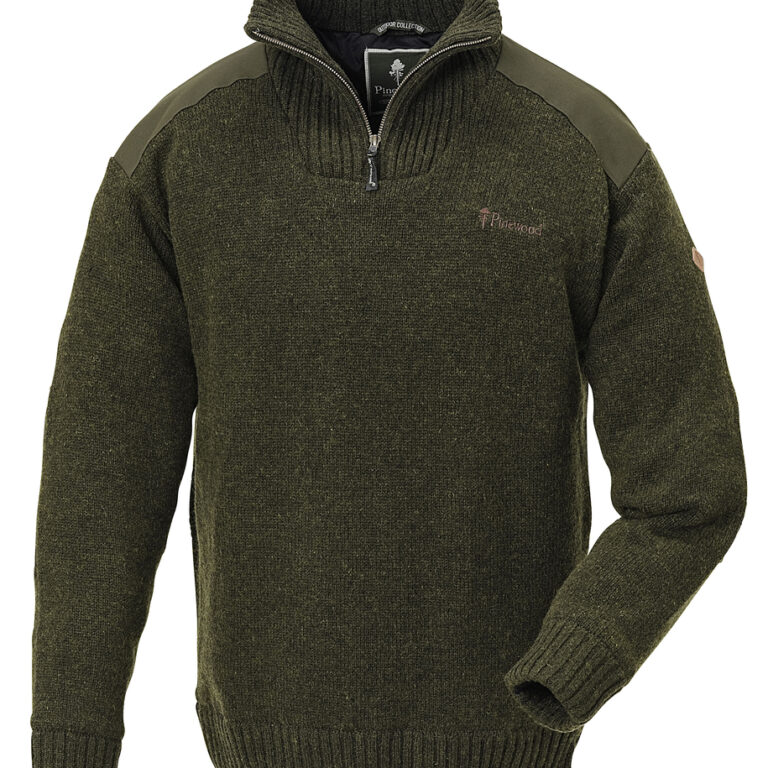 Pinewood Hurricane Sweater Dark Olive XXL