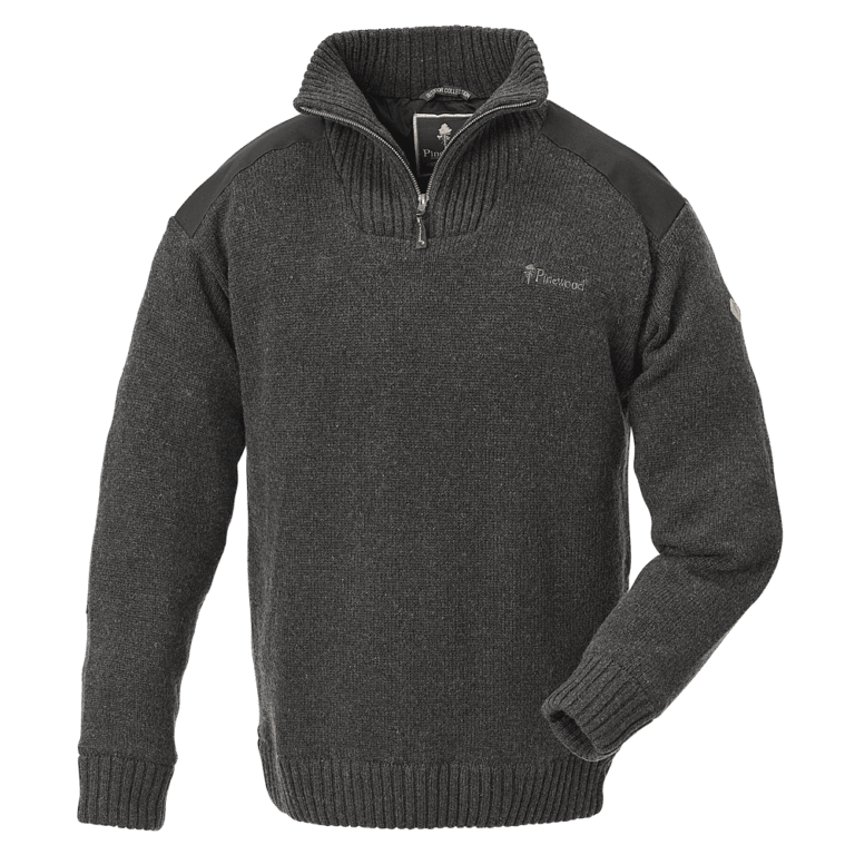Pinewood Hurricane Vindtæt og Vandafvisende Sweater Grey Melange XXL