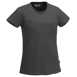 Pinewood Outdoor Life Dame T-Shirt D. Anthracite S - Pinewood - Outdoor i Centrum