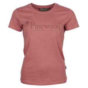 Pinewood Outdoor Life Dame T-Shirt Pink S - Pinewood - Outdoor i Centrum