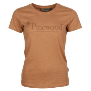 Pinewood Outdoor Life Dame T-Shirt Terracotta S - Pinewood - Outdoor i Centrum