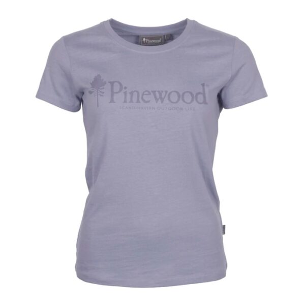 Pinewood Outdoor Life T-Shirt Dame-l.lilac-L - T-Shirts