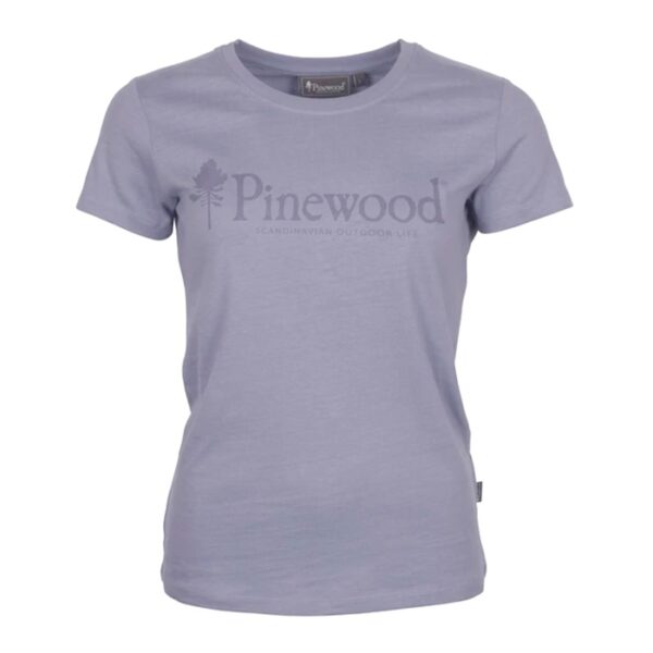 Pinewood Outdoor Life T-Shirt Dame-l.lilac-M - T-Shirts