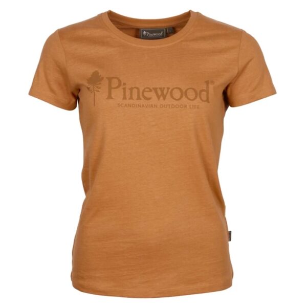 Pinewood Outdoor Life T-Shirt Dame-l.terracotta-2XL - T-Shirts