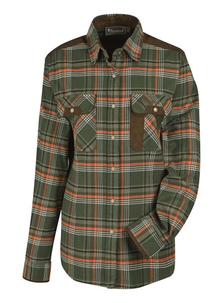 Pinewood Prestwick Skjorte W Burned Orange L