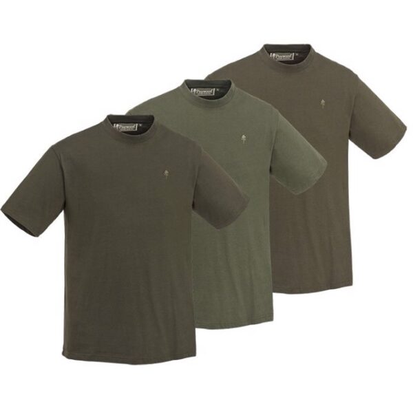 Pinewood T-Shirt "naturfarver", 3-pak-L - T-Shirt, Polo-shirt