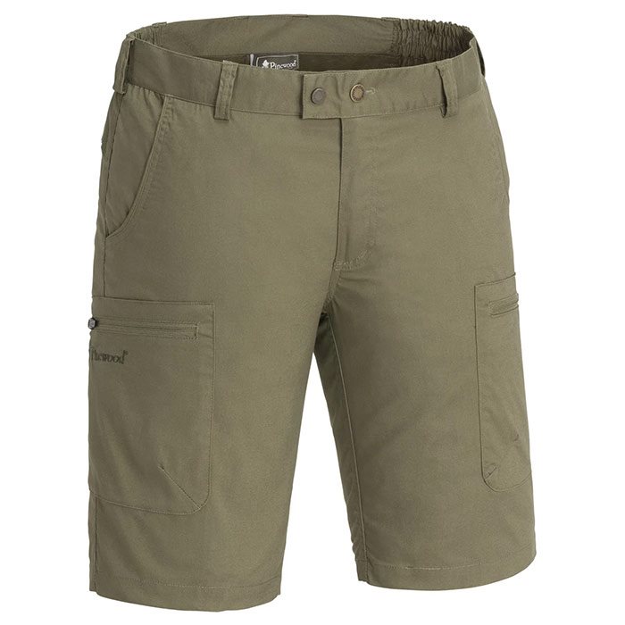 Pinewood Tiveden TC-Stretch shorts-h.olive-48 - Shorts