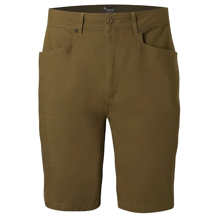Pinewood Värnamo Canvas Shorts, olive brown-46 - Shorts