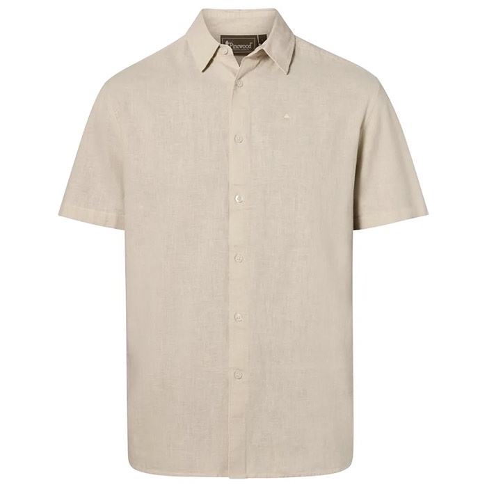 Pinewood Värnamo InsectSafe® Hemp Mix Herre / Mænd-linen beige-2XL - Skjorter