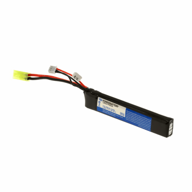 Pirate Arms - Lipo 7.4V 1100mAh 20C Stock Tube Type - Airsoft batterier