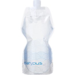 Platypus Soft Bottle, 1 ltr Foldbar Drikkeflaske Blå Drikkeflasker